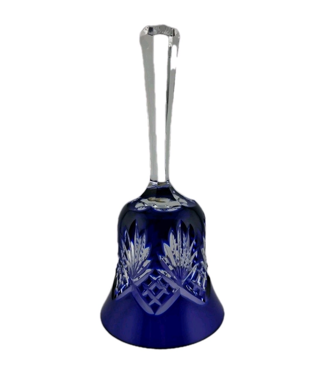 Faberge Odessa 1st Ed Christmas Bell Hungarian Cobalt Blue 7.5\