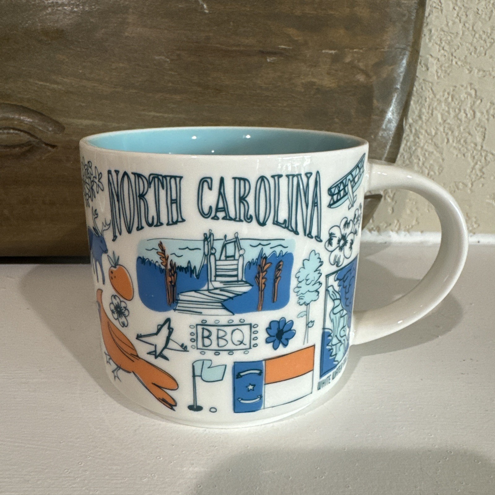 Starbucks Been There Series Collection North Carolina NC Coffee Mug Tea Cup 14oz Starbucks Been There Series Collection North Carolina NC Coffee Mug Tea Cup 14oz