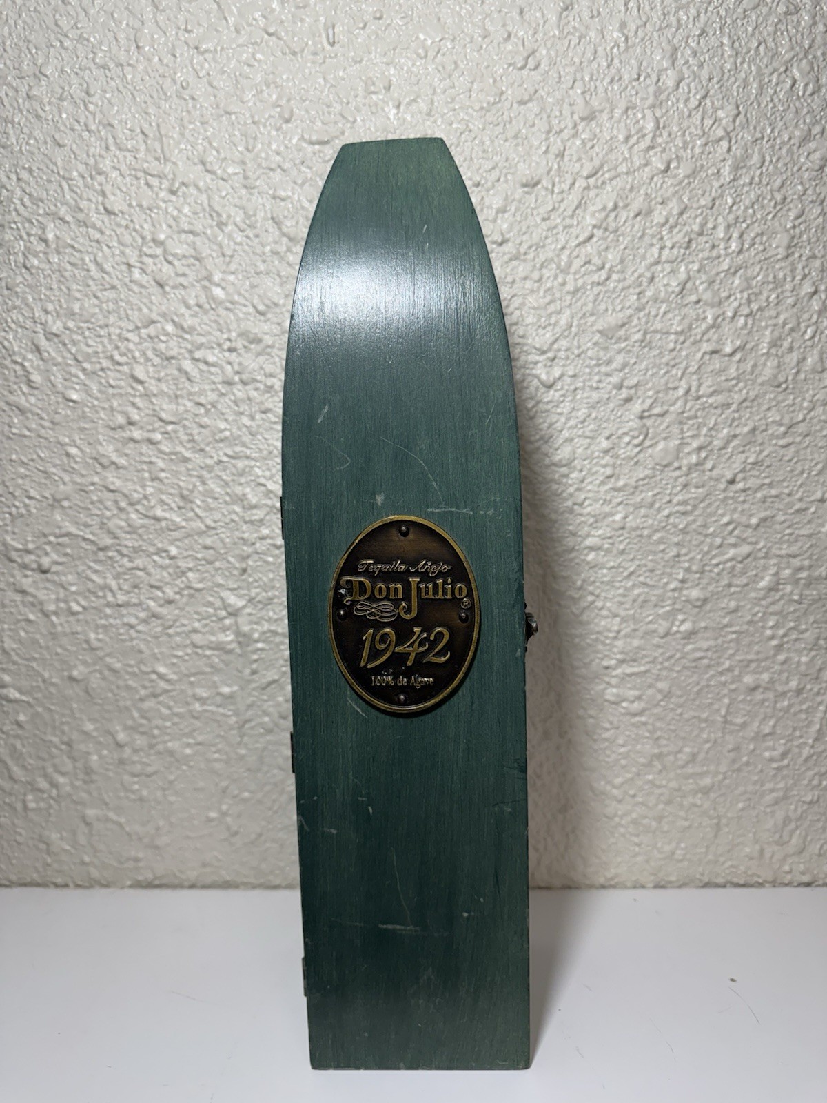 Vintage 1942 Don Julio coffin bottle box (empty box only) man cave barware Vintage 1942 Don Julio coffin bottle box (empty box only) man cave barware