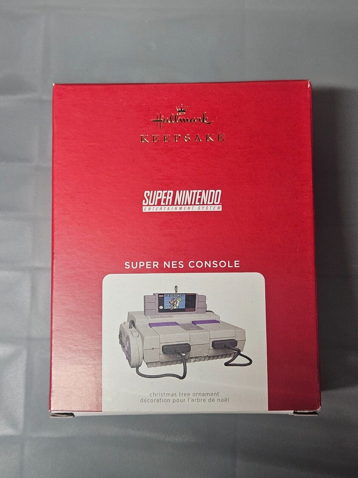Hallmark Ornament 2021 Nintendo Super NES Console + FREE US. SHIPPING