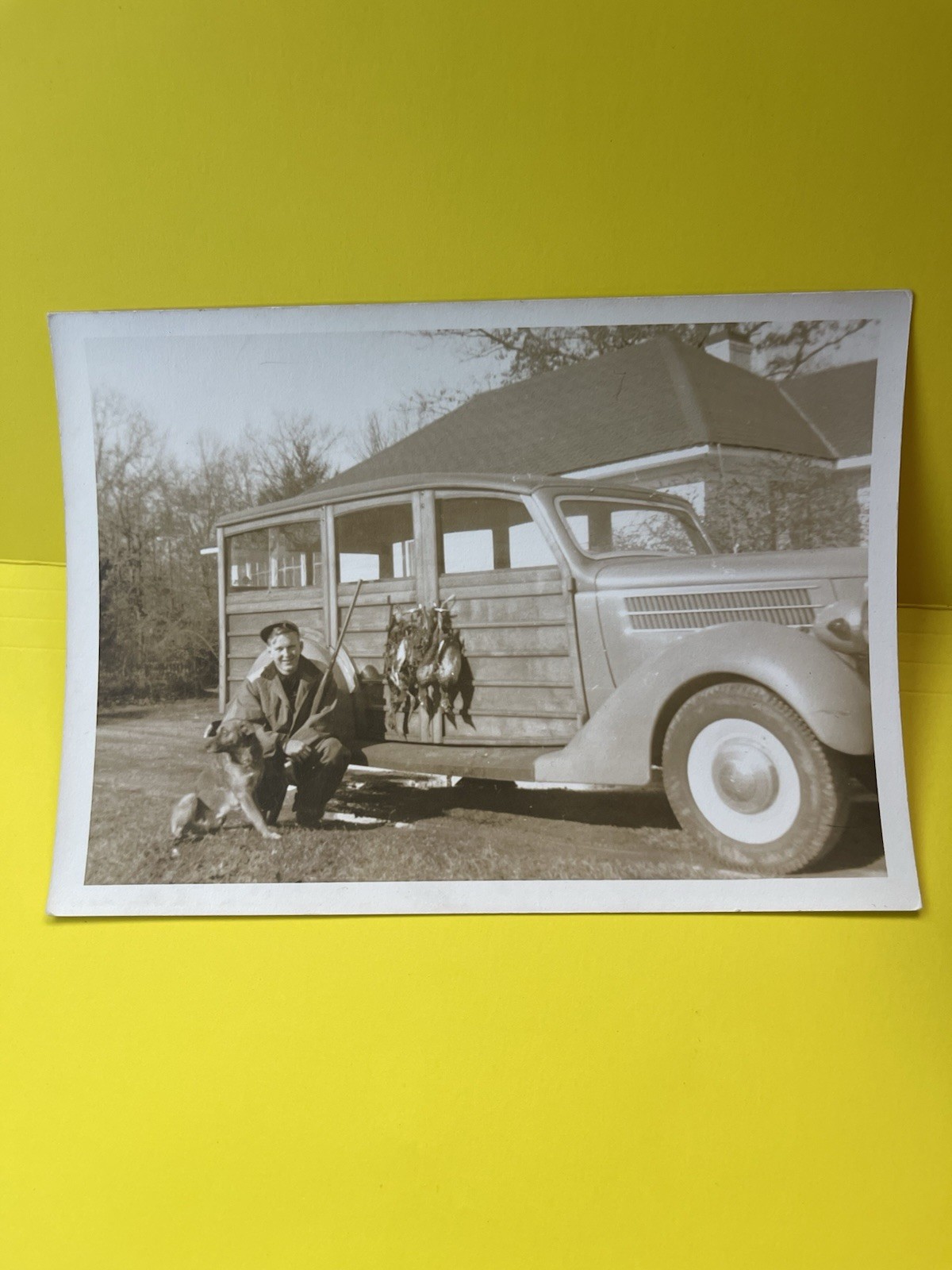 Antique Bird Hunting 1930’s Ford Woody Station Wagon  Photo Group St. James L.I.