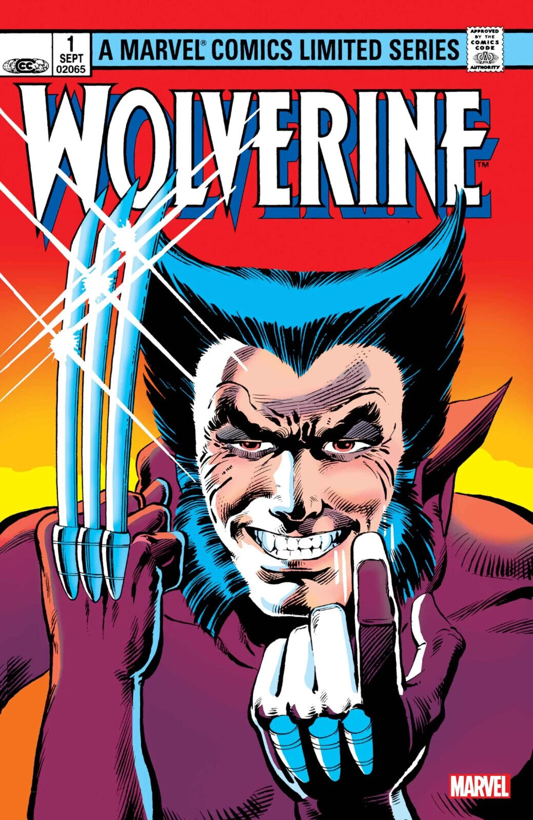 WOLVERINE #1 FACSIMILE EDITION (CLAREMONT/MILLER)(2023) COMIC BOOK ~ Marvel