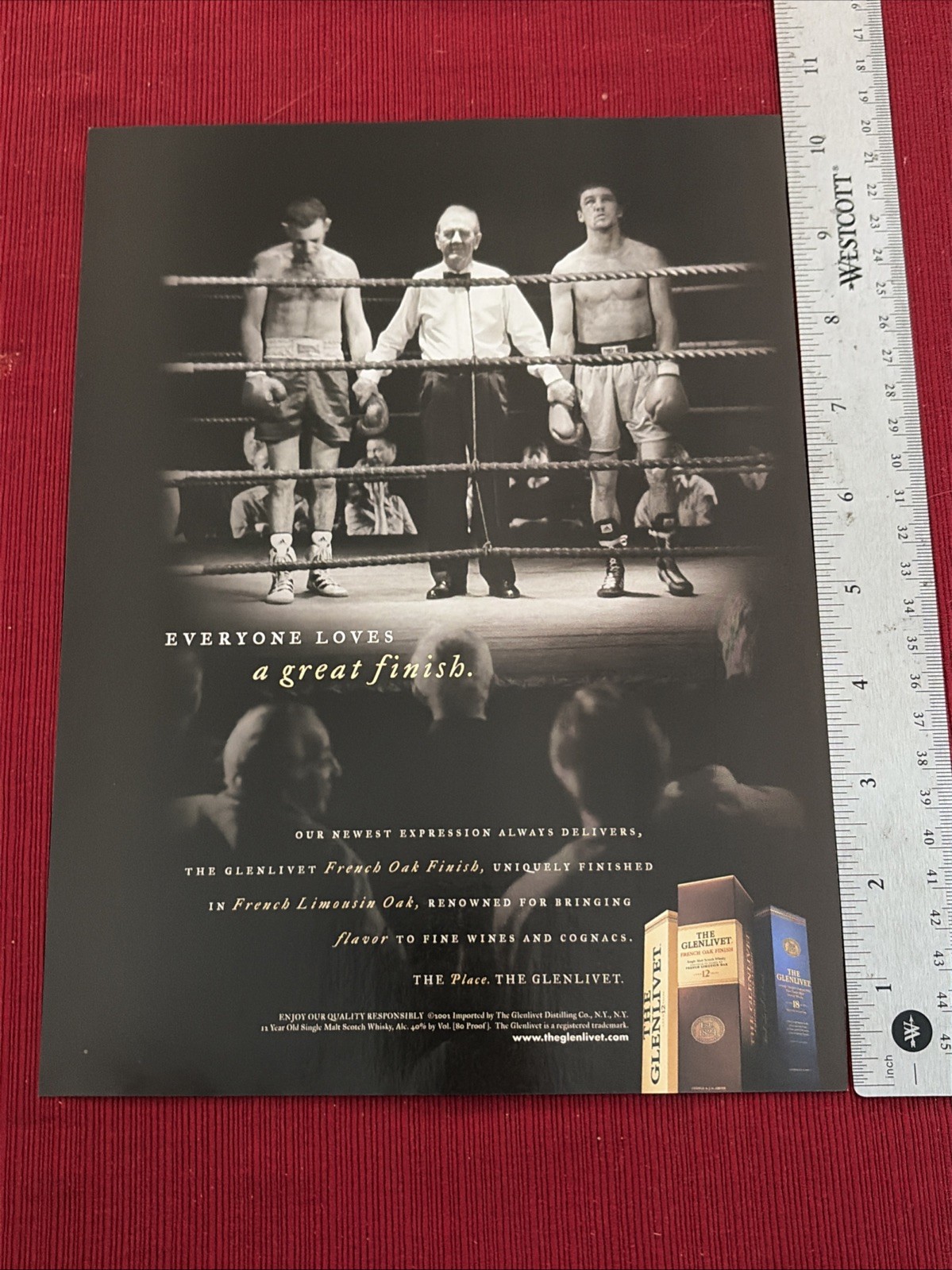 The Glenlivet Scotch Whisky 2003 Print Ad