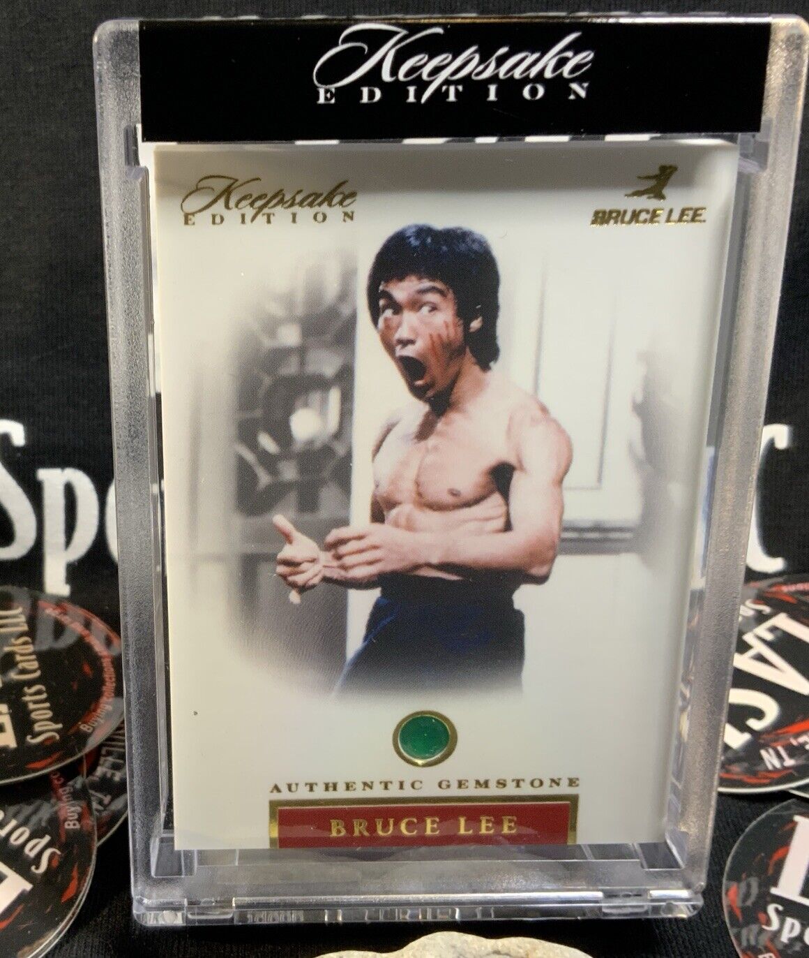 2024 Keepsake Edition Bruce Lee 50th Anniversary Authentic Gemstone 02/50 Onyx
