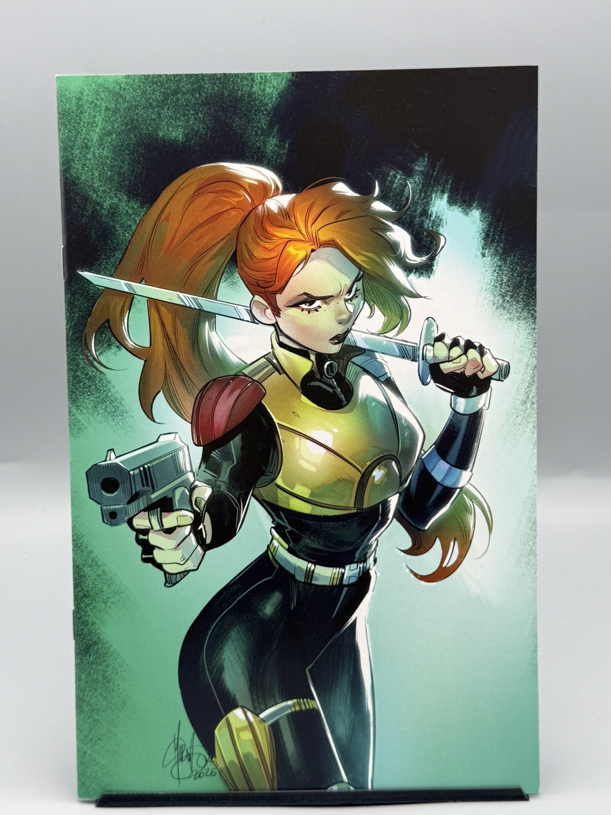 G.I. Joe #21 Virgin Store Exclusive Variant Andolfo Scarlett /  