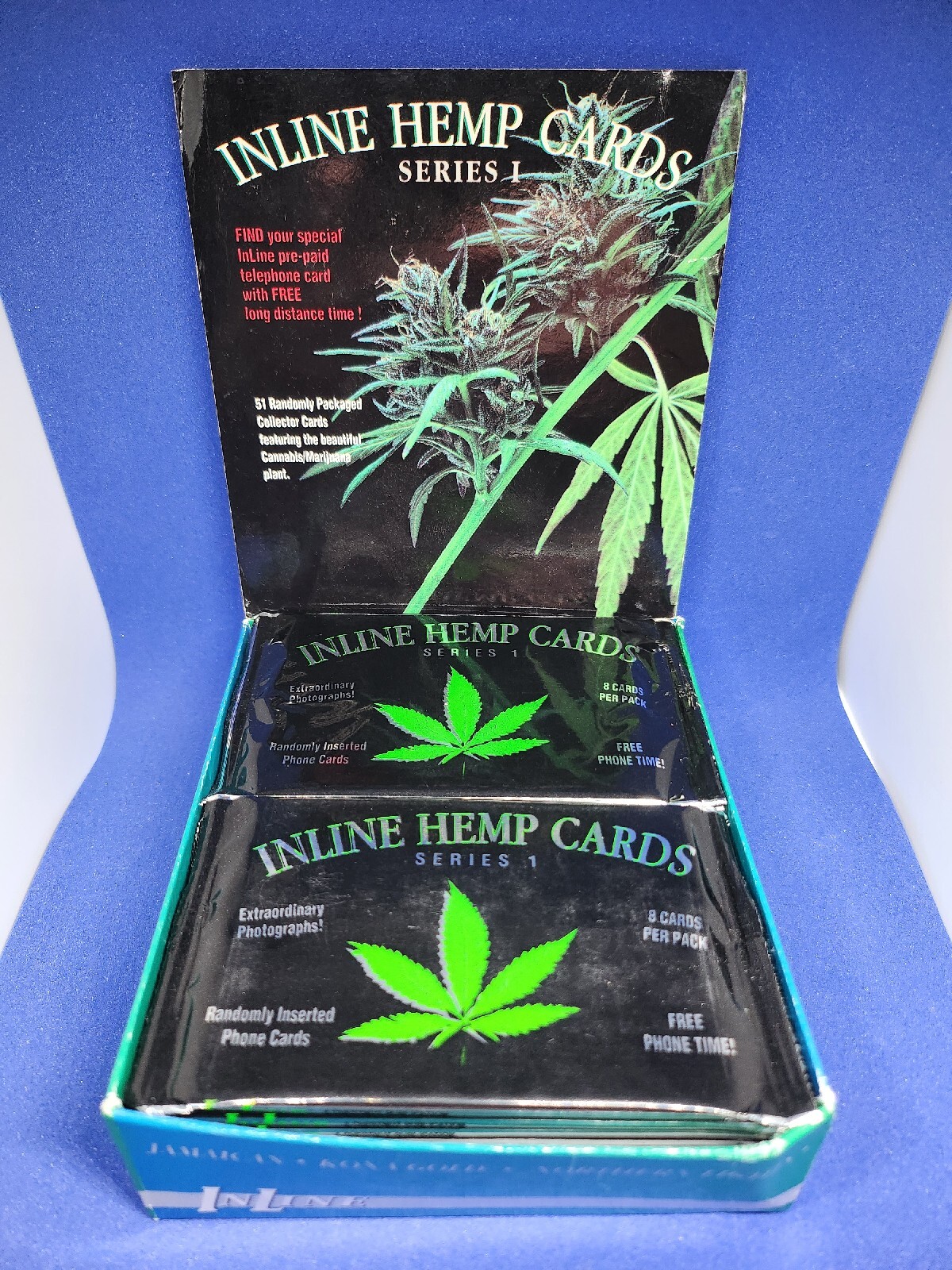 1994 Inline Hemp Series 1 Vintage First Ever Marijuana Trading Cards Single Pack 1994 Inline Hemp Series 1 Vintage First Ever Marijuana Trading Cards Single Pack