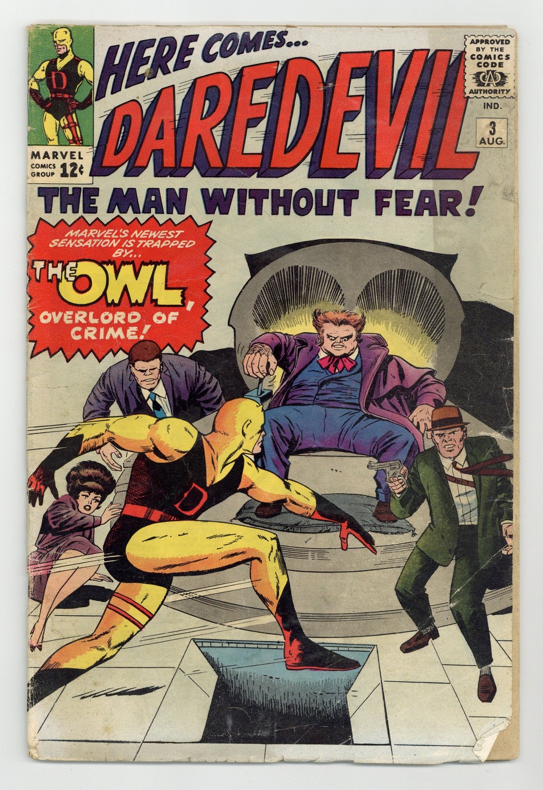 Daredevil #3 FR/GD 1.5 1964