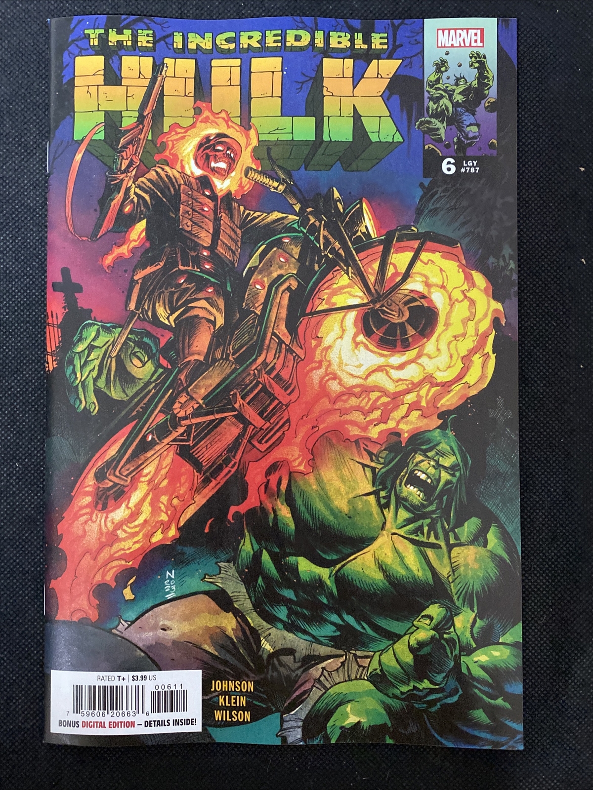 Incredible Hulk #6 * Cover A * NM *Marvel 2023 * 1st Appearance GHOST RIDER \'44 Incredible Hulk #6 * Cover A * NM *Marvel 2023 * 1st Appearance GHOST RIDER \'44