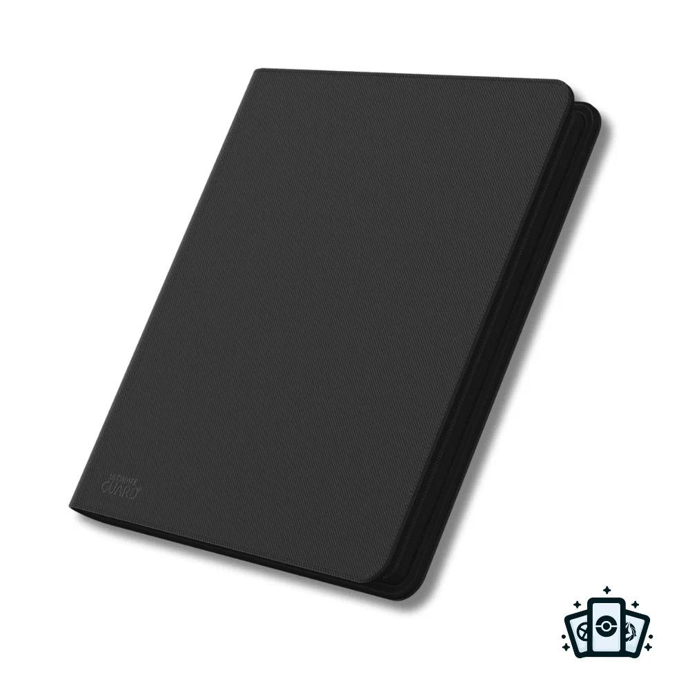 Ultimate Guard Zipfolio 480 - 24-Pocket XenoSkin (Quadrow) - Black