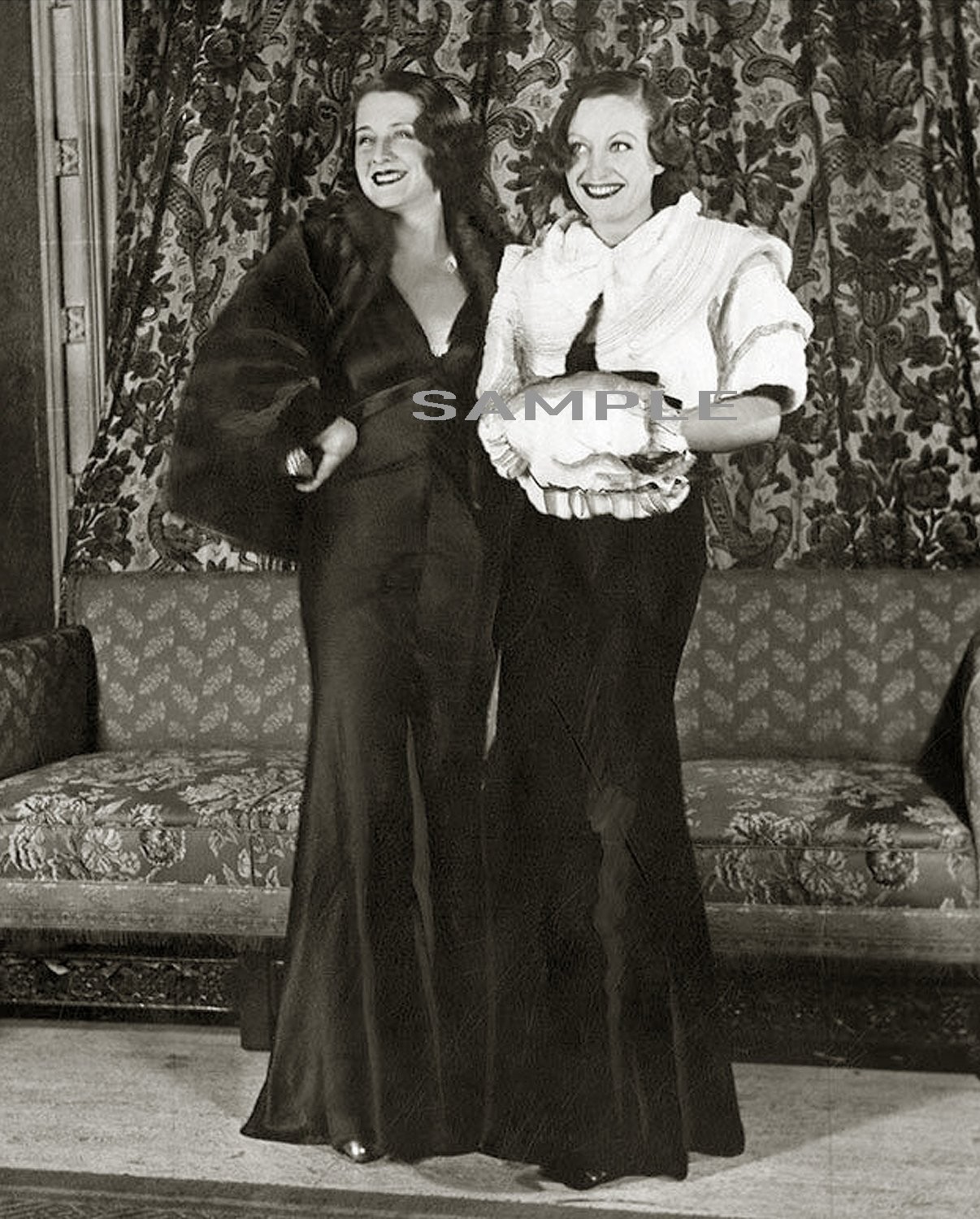 NORMA SHEARER and JOAN CRAWFORD Photo  (238-A)
