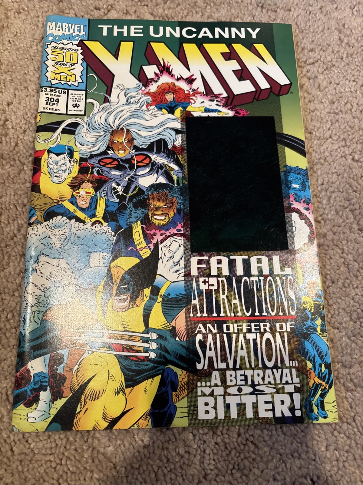 The Uncanny X-Men #304 (Marvel Comics September 1993)
