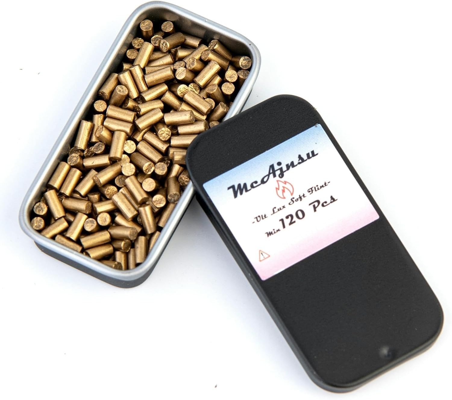 120 Pcs Lighter Flints Universal Lighter Replacement Flint Refills, Premium...