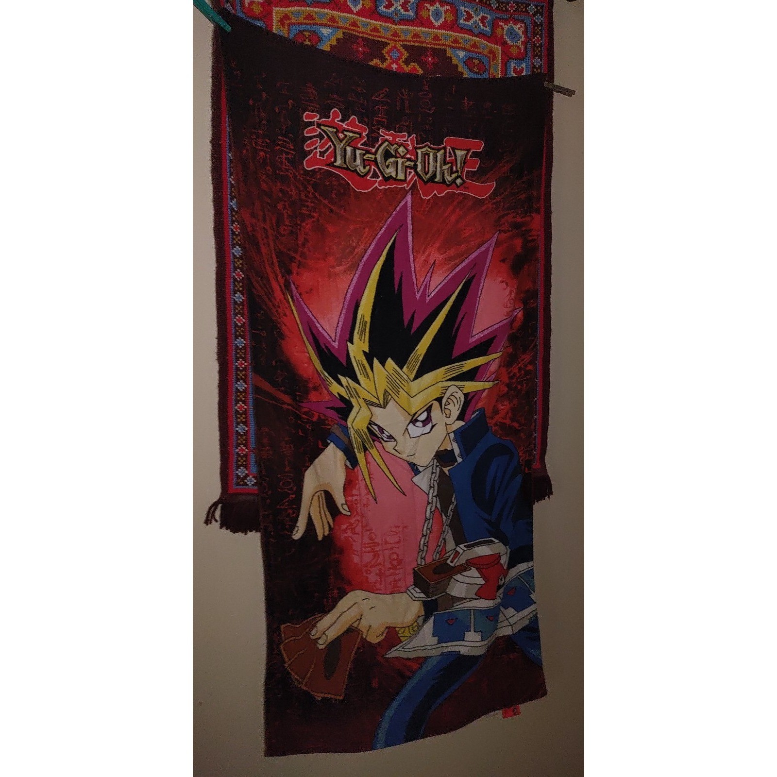 Yu-Gi-Oh vintage 1996 Yugi Beach Towel yugioh