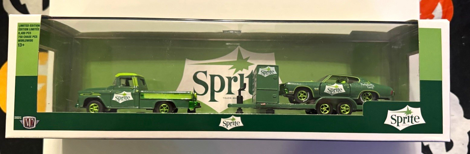 M2 Machines Sprite Hauler CHASE