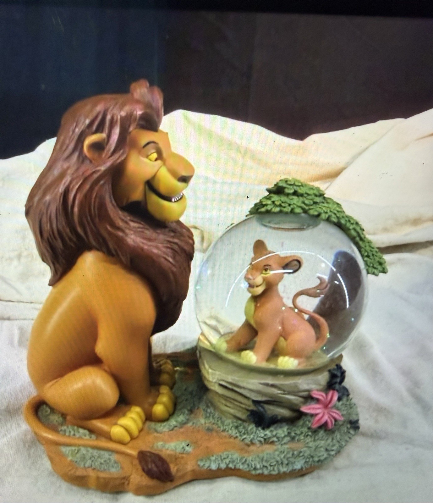 RARE 1994 Lion King Snow globe I Just Can’t Wait To Be King