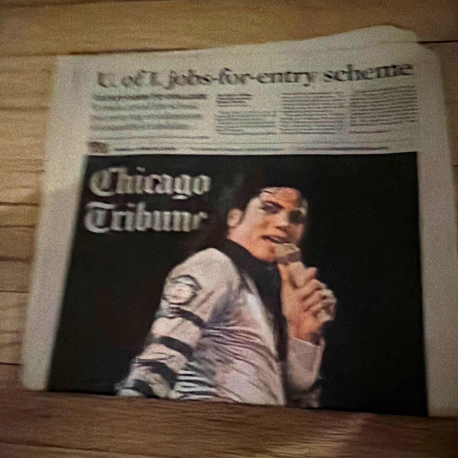 Chicago Tribune Newspaper Business Section 