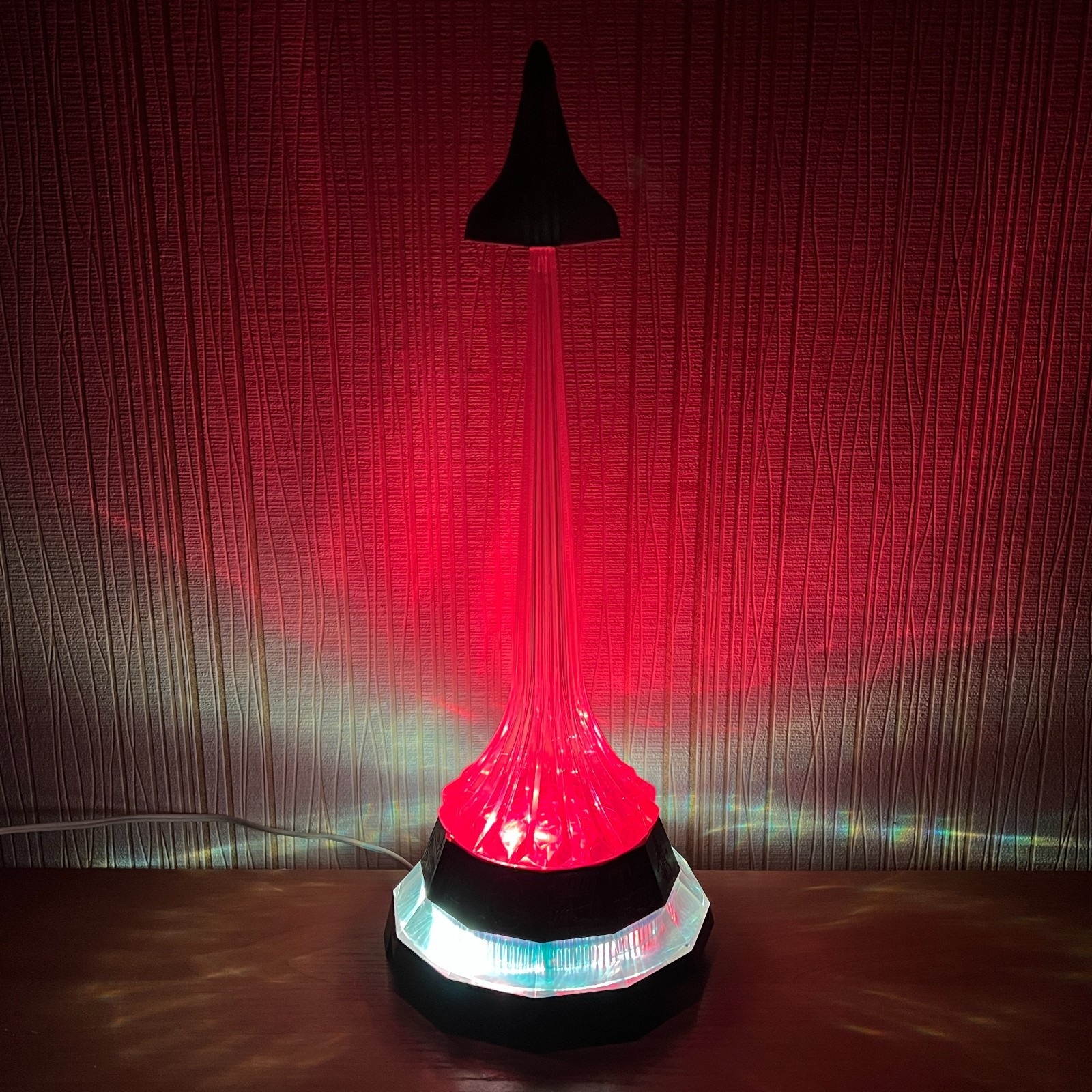 USSR Soviet Night Table Lamp BURAN ROCKET Space Program Vostok Vintage 1960-80s.