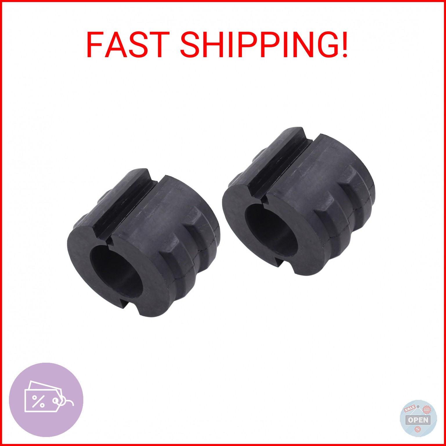ApplianPar 2Pcs Front Suspension Stabilizer Anti Sway Bar Bushing for Mercedes-B ApplianPar 2Pcs Front Suspension Stabilizer Anti Sway Bar Bushing for Mercedes-B