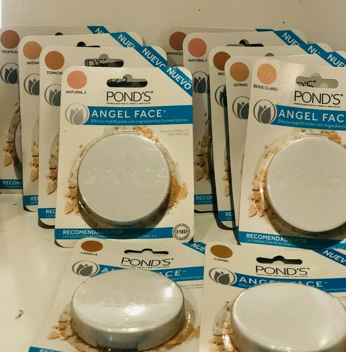 POND'S ANGEL FACE   COMPACT MAKE UP POWDER - #2 PIECES - CHOOSE YOUR COLOR