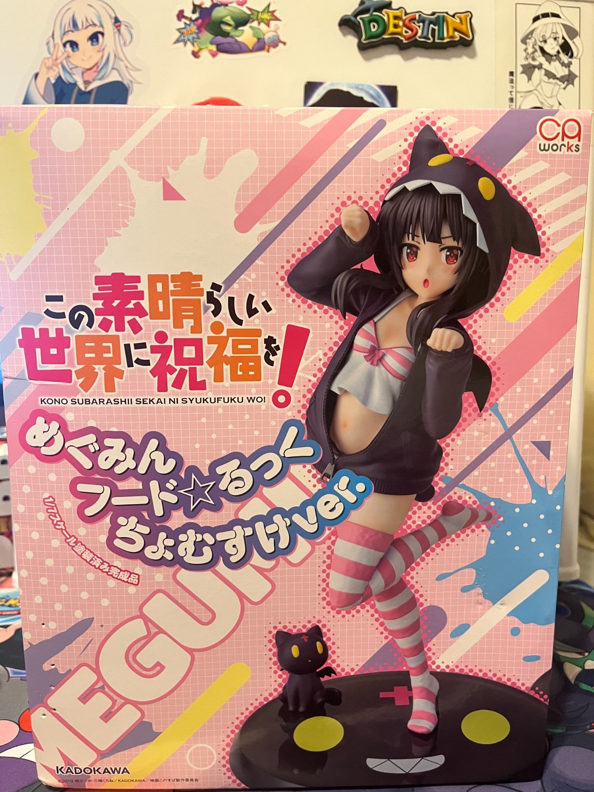 Konosuba Megumin Hoodie Look Chomusuke Ver 1/7 Scale Figure CA Works Japan NEW