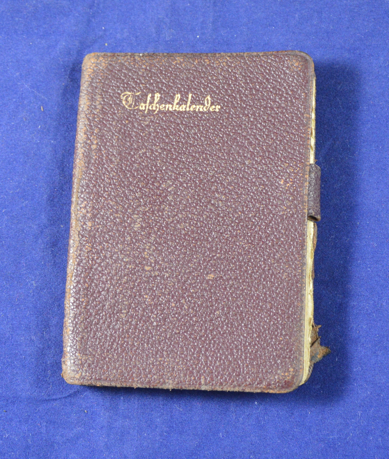 Vintage Old German pocket calendar postwar 1946 Original Taschenkalender Rare