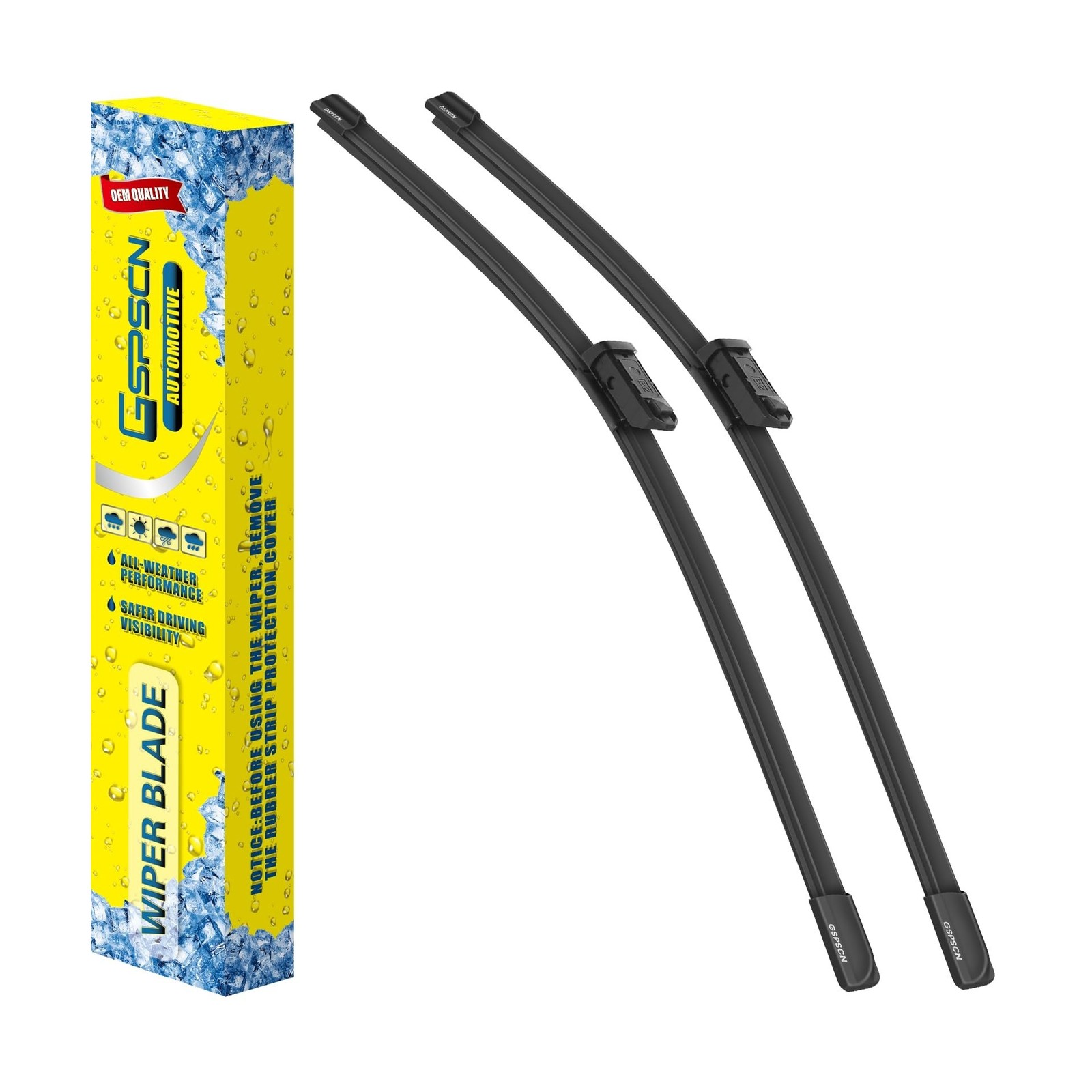 GSPSCN 2 Wipers For Volkswagen CC 2017-2013，Jetta 2023-2011，Pas...