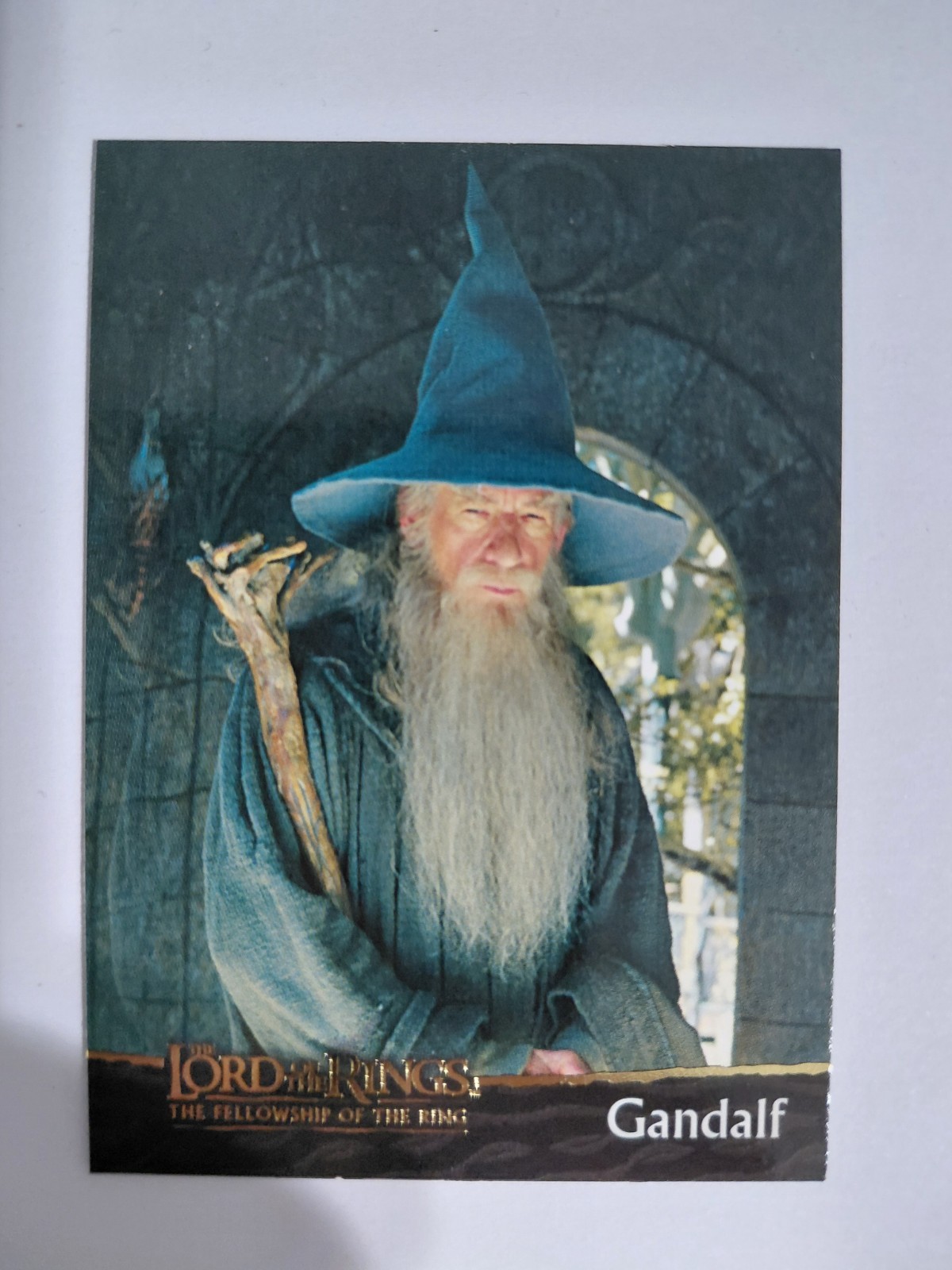 2001 Topps Gandalf #2 LOTR Fellowship of the Ring First Appearance Card