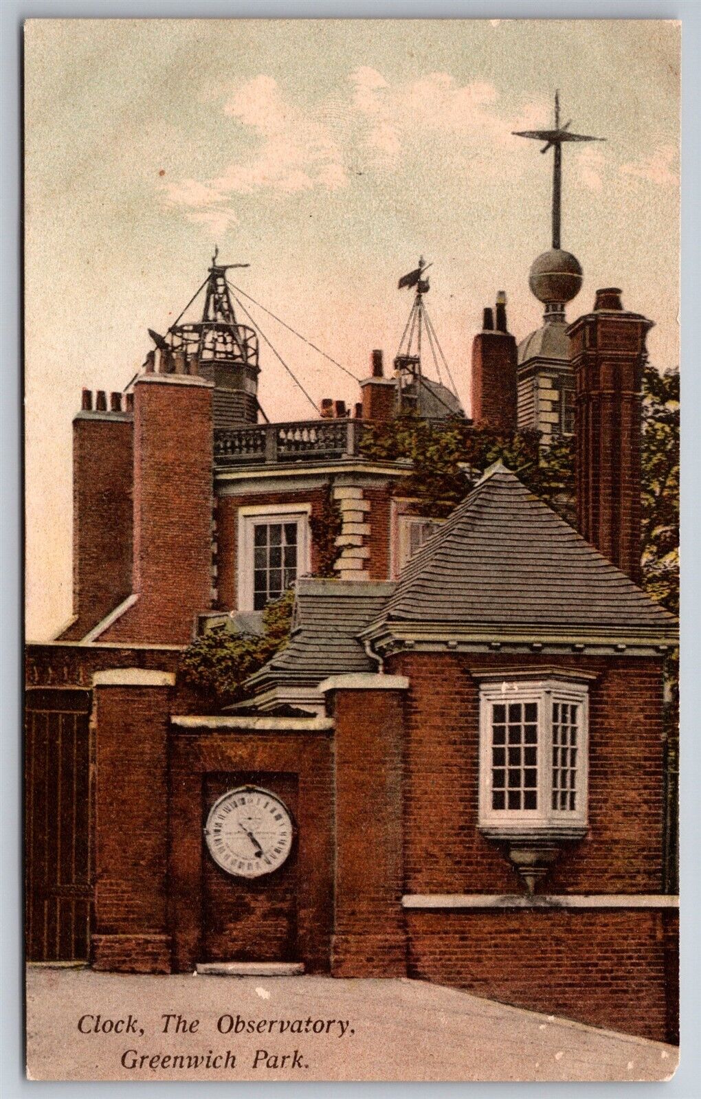 The Clock The Royal Observatory Greenwick Park UK Foreign Postcard M27