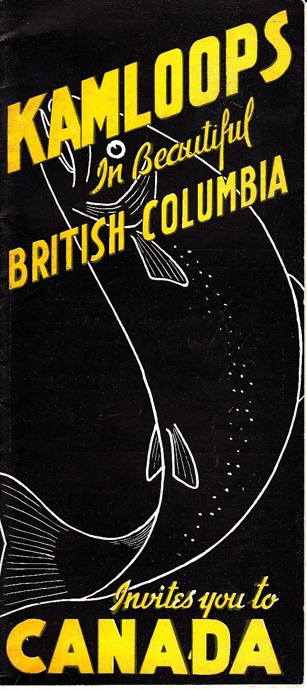 Kamloops in Beautiful British Columbia Invites you to Canada Old Booklet Ads