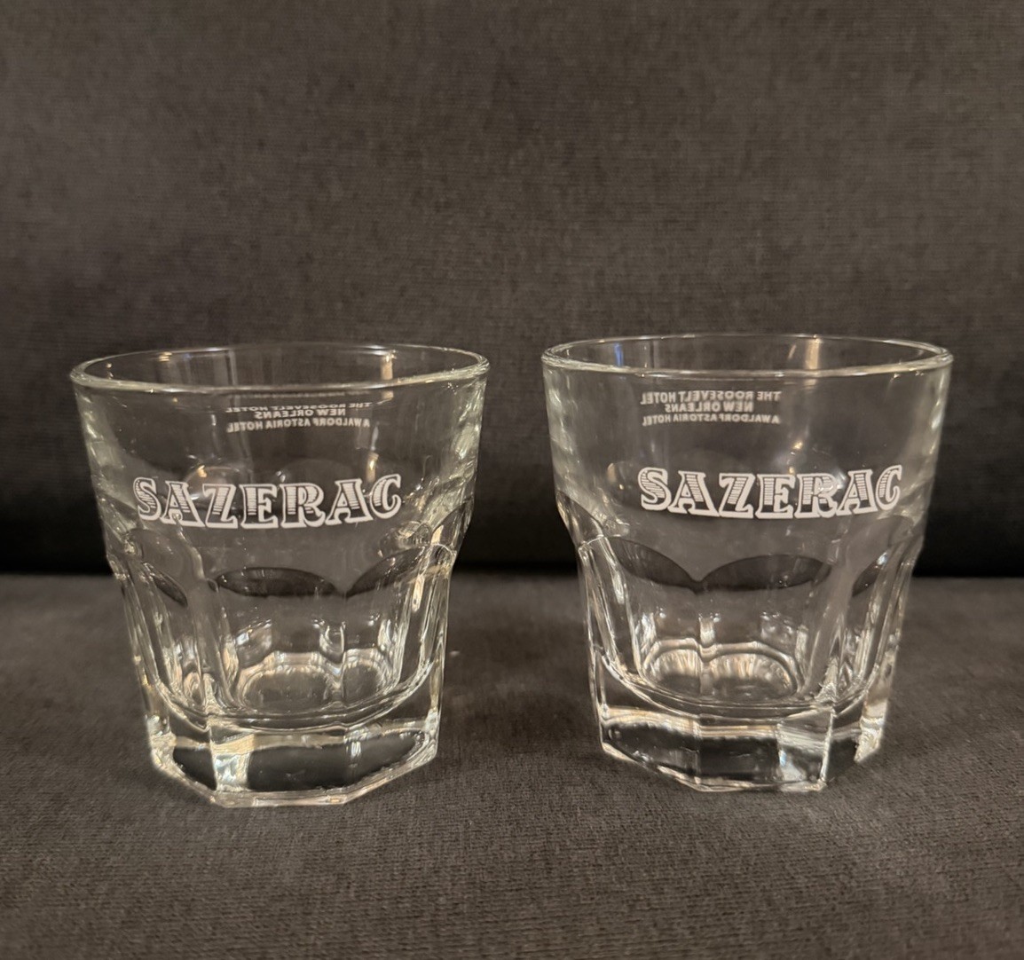 Vintage MCM Roosevelt Hotel New Orleans SAZERAC 6\