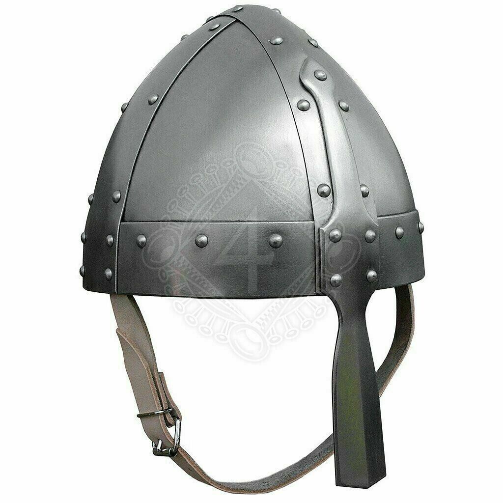 Medieval Norman Nasal Helm Knight Helmet 18 Gauge Steel Larp Re-enactment armour