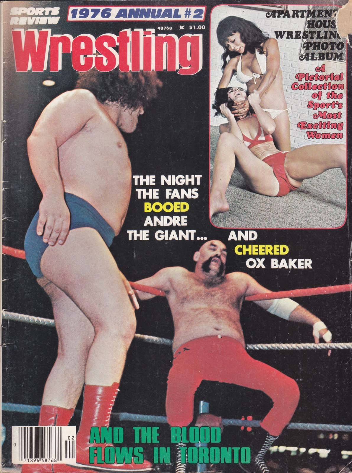 Sports Review Wrestling Annual #2 FAIR; London | low grade - Women Wrestling 197