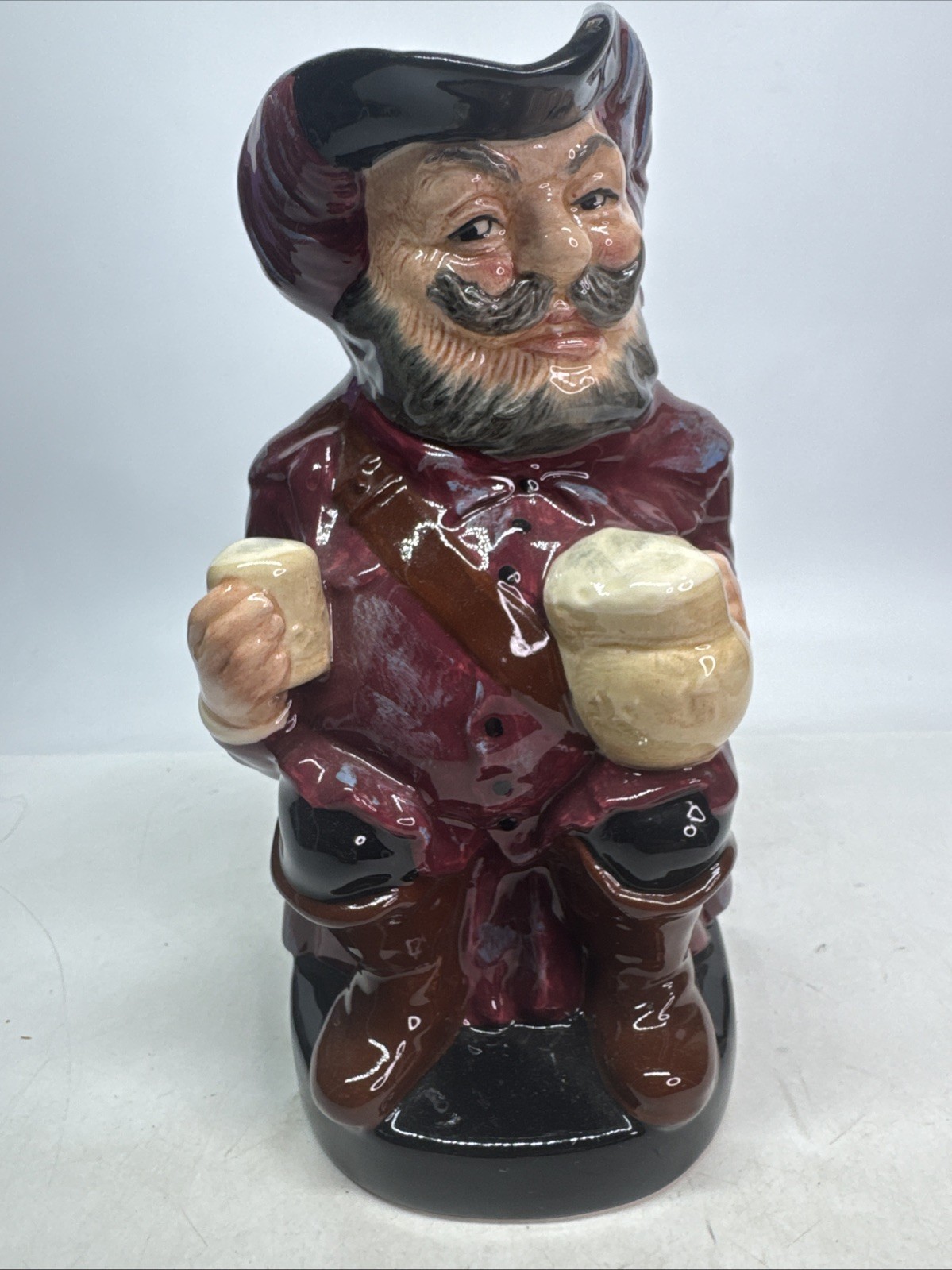 Royal Doulton Character Toby Jug Mug Sir John Falstaff Large 8.25\