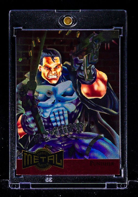 Punisher RARE VINTAGE METAL BLASTER LIMITED EDITION INSERT Marvel