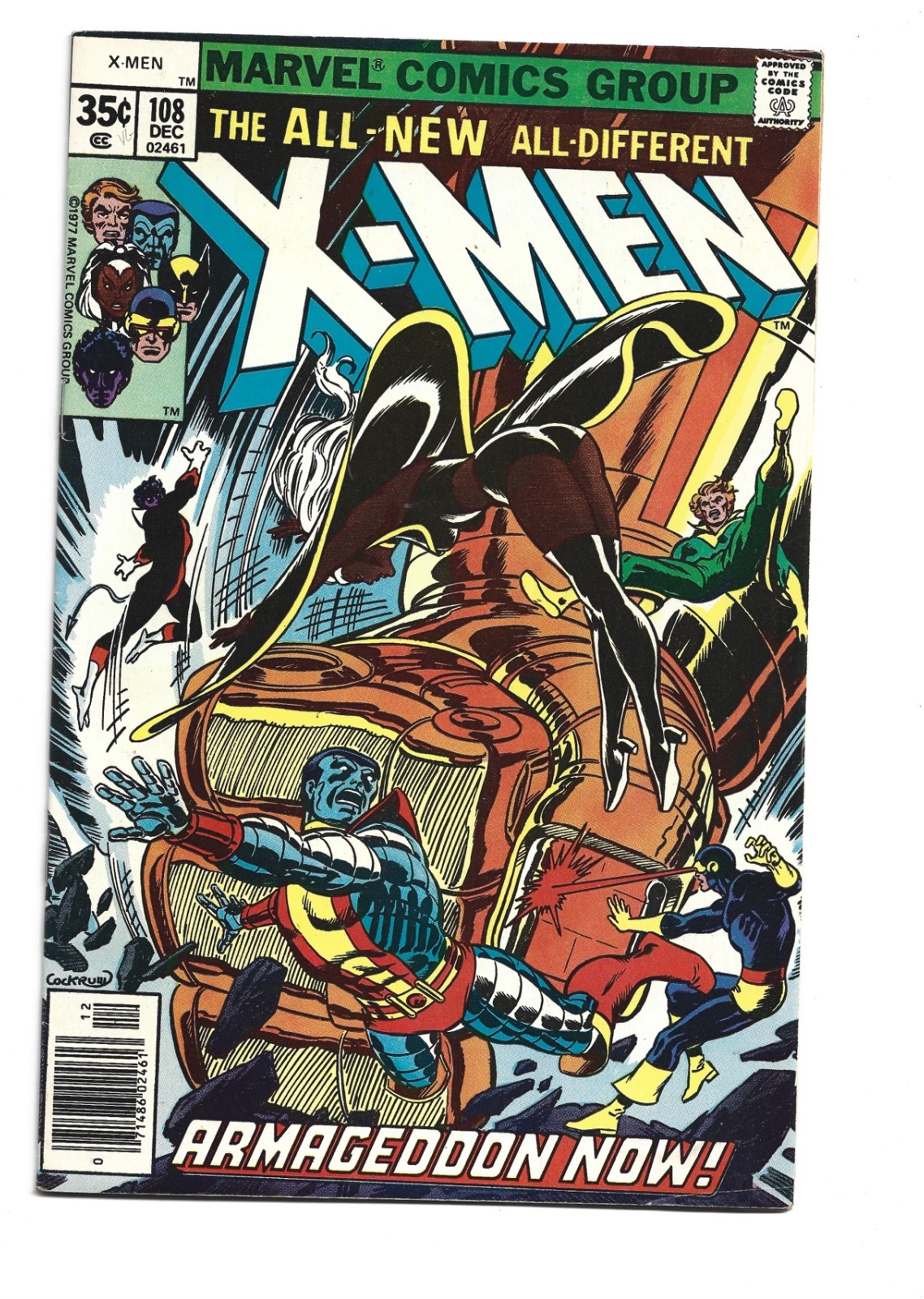 Uncanny X-Men #108, FN 6.0, 1st John Byrne Art on X-Men Title; Imperial Guard