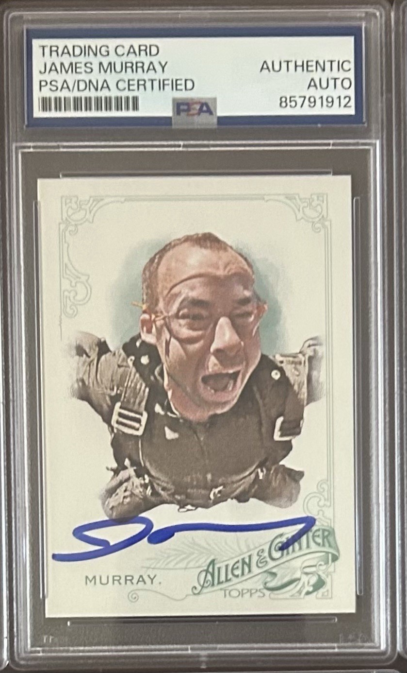 2015 Topps Allen & Ginter James Murray Impractical Jokers Signed PSA DNA 32