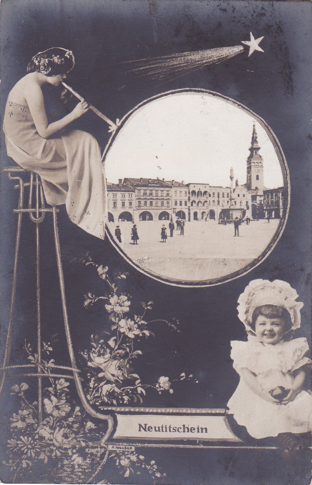Greetings from Neutitschein - Nový Jicín - Bohemia & Moravia