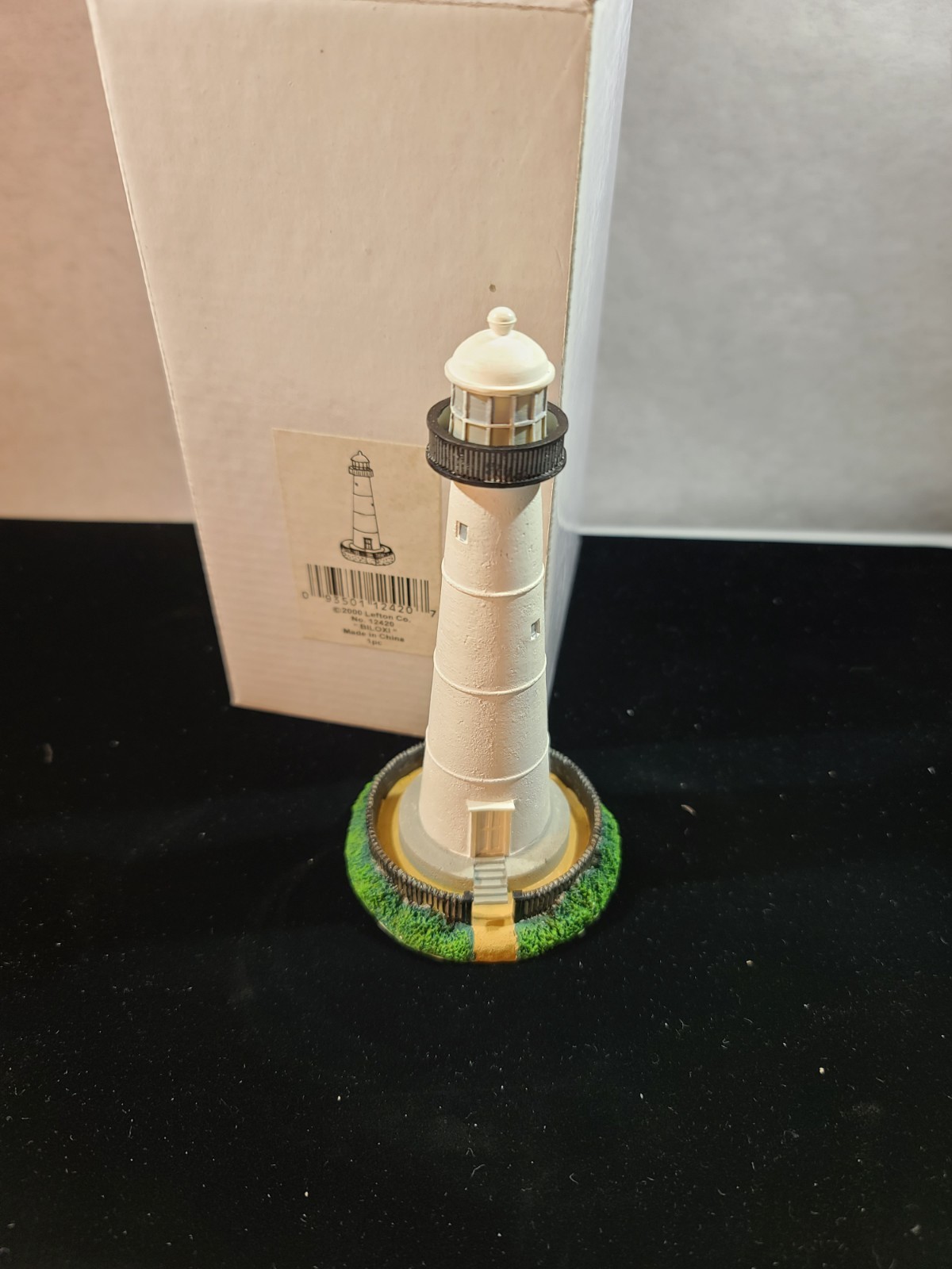 Lefton Vintage 1997 BILOXI Miss. Lighthouse New Old stock
