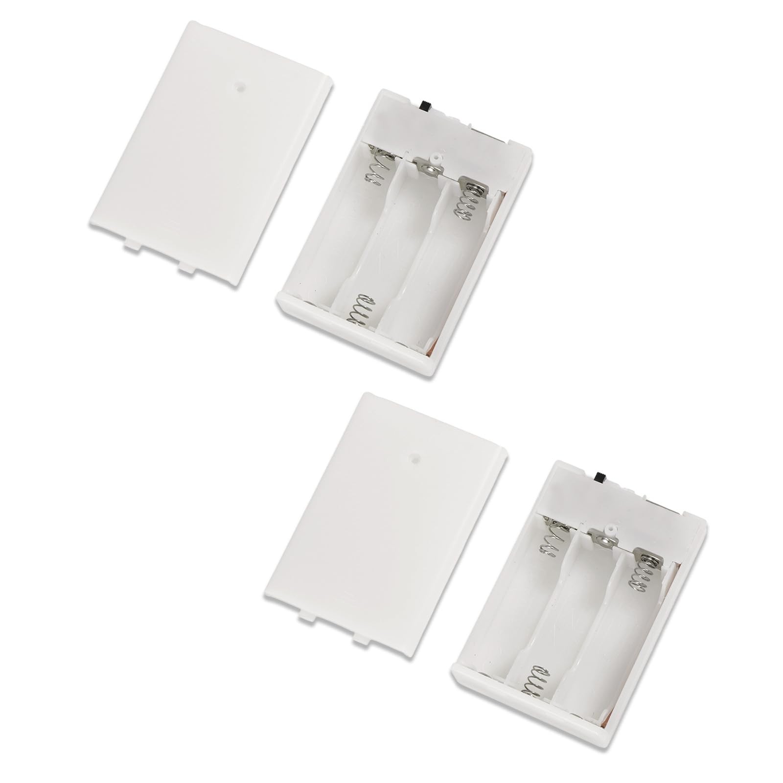 4Pcs USB Battery Pack for 5V LED Neon Lights, Portable 3-AA Battery Case Box 4Pcs USB Battery Pack for 5V LED Neon Lights, Portable 3-AA Battery Case Box