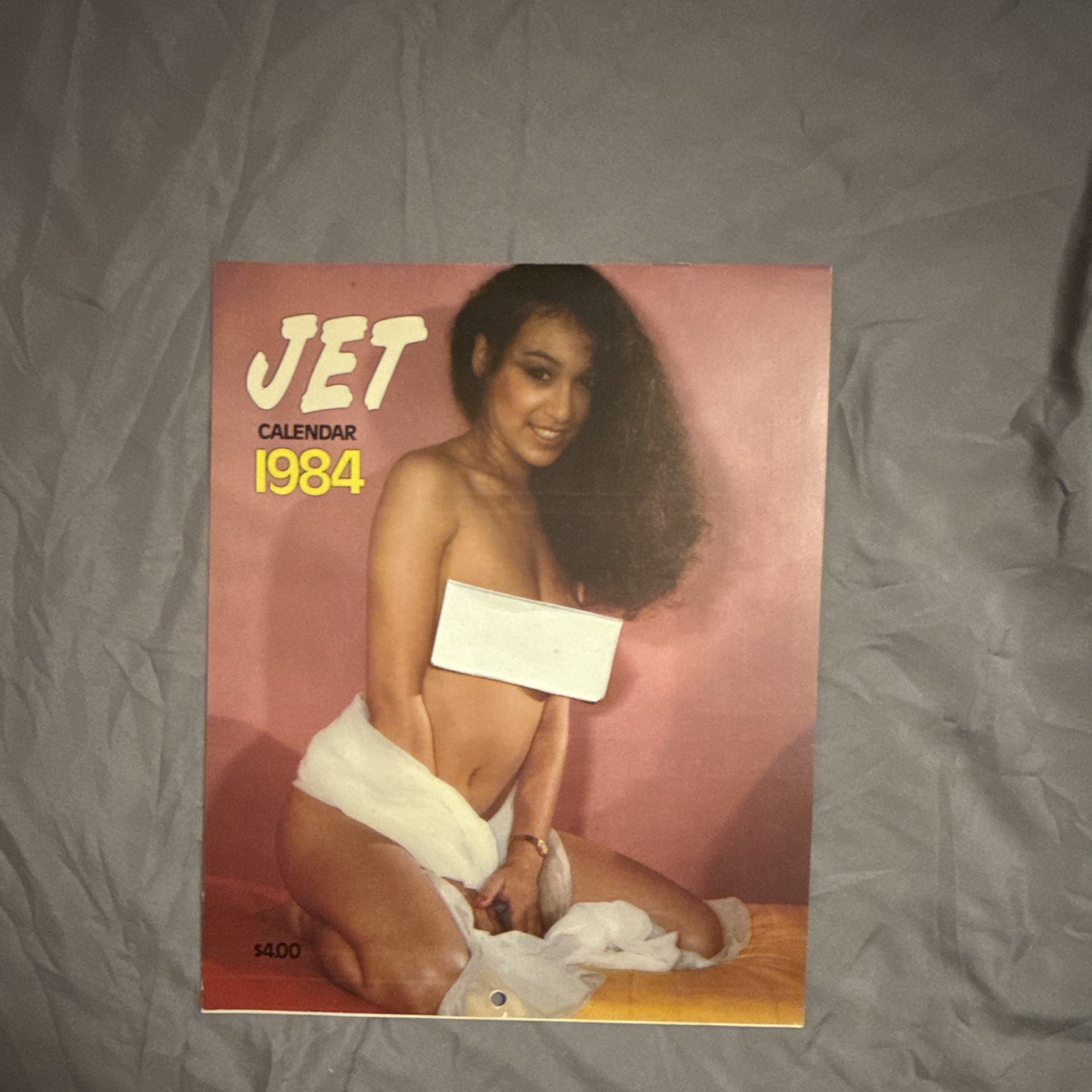 Rare Vintage 1984 JET Magazine Pin-Up Calendar (Excellent Condition)