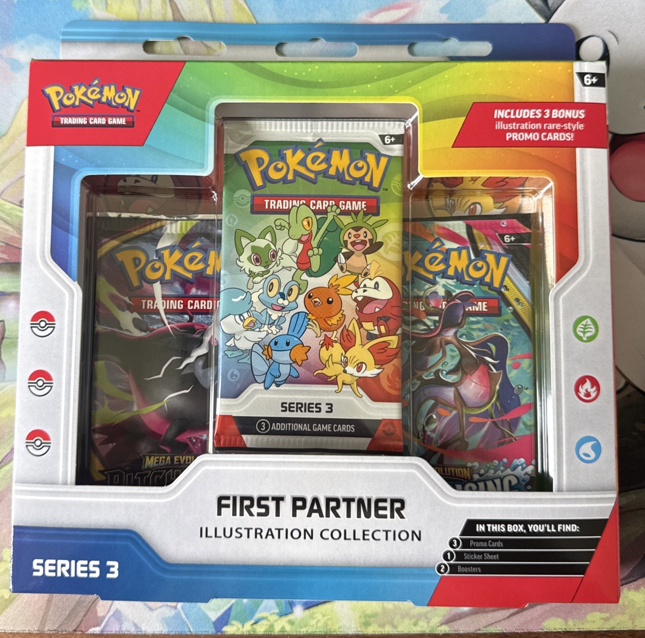 Pokemon Sealed First Partner Illustration Collection (Series 3) Pokemon Sealed First Partner Illustration Collection (Series 3)