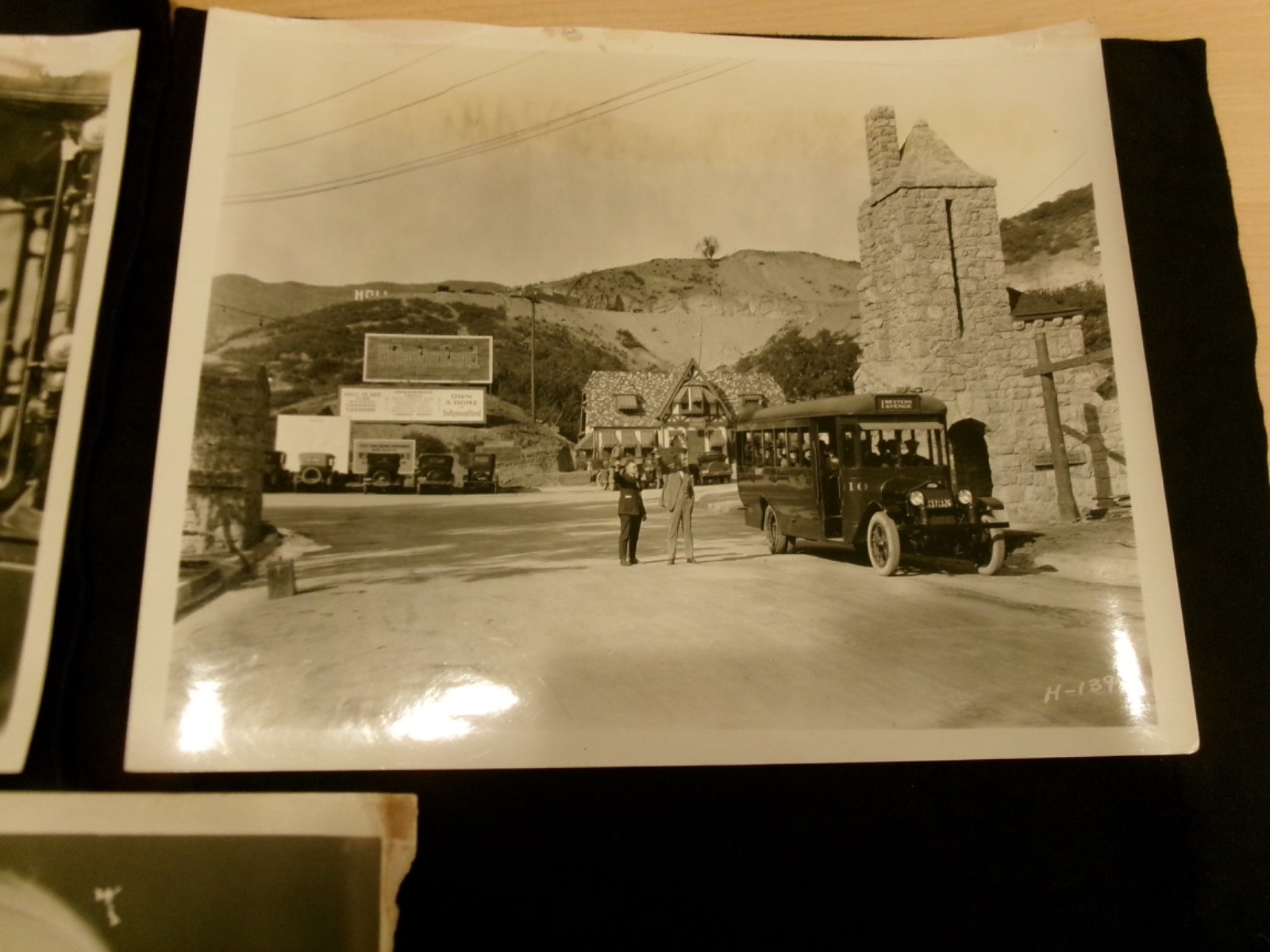 vintage 1920'S Hollywood Ca. Hollywoodland photos with S H Woodruff developer vintage 1920'S Hollywood Ca. Hollywoodland photos with S H Woodruff developer