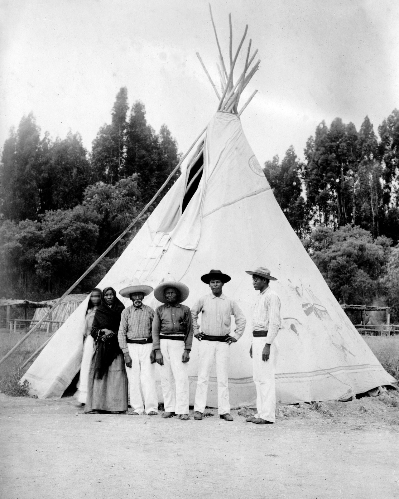 Yaqui Indians by Bain News Service C.1910 Native American 8x10 Photo Reprint