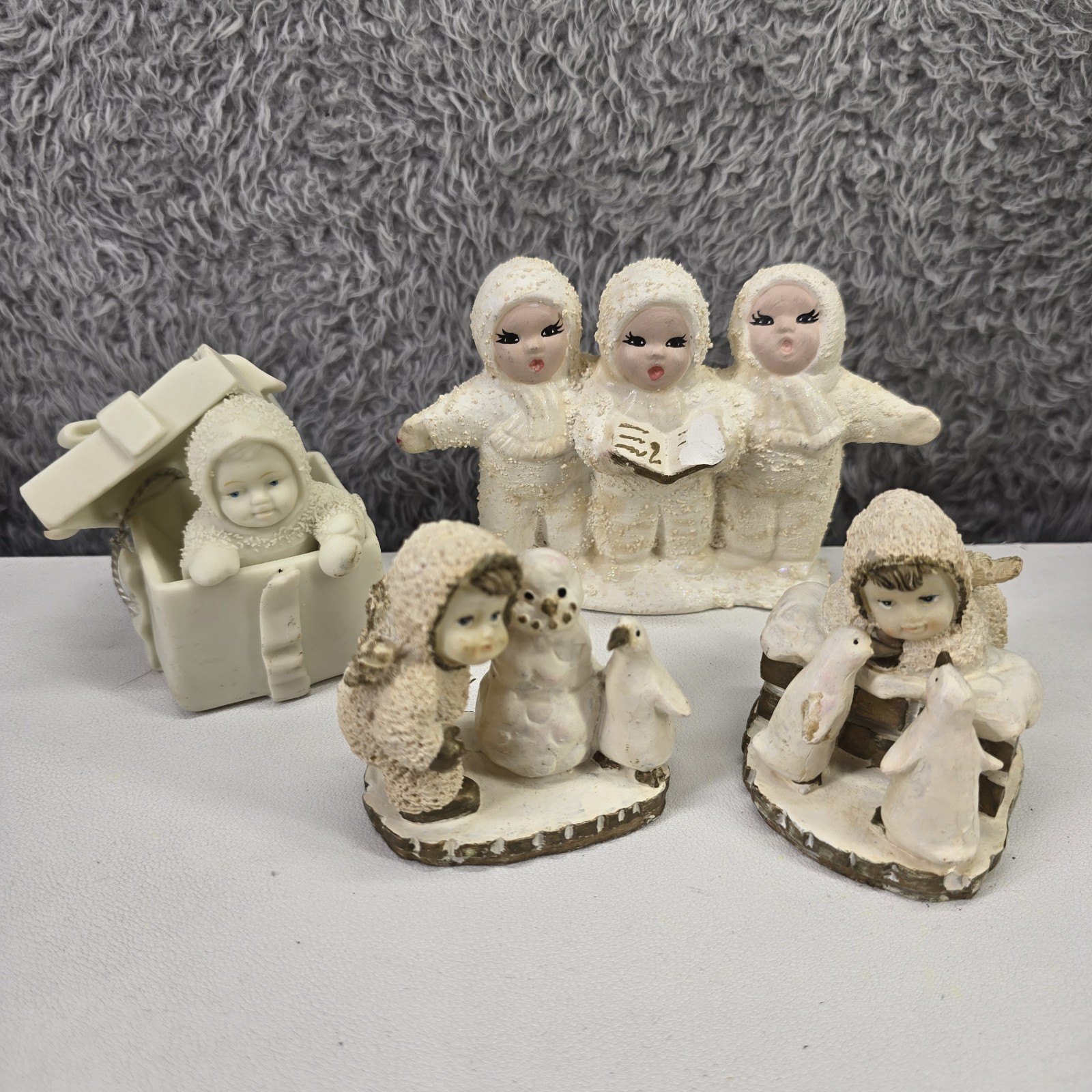 Snowbabies Lot Dept 56 K\'s Collection Christmas Decor