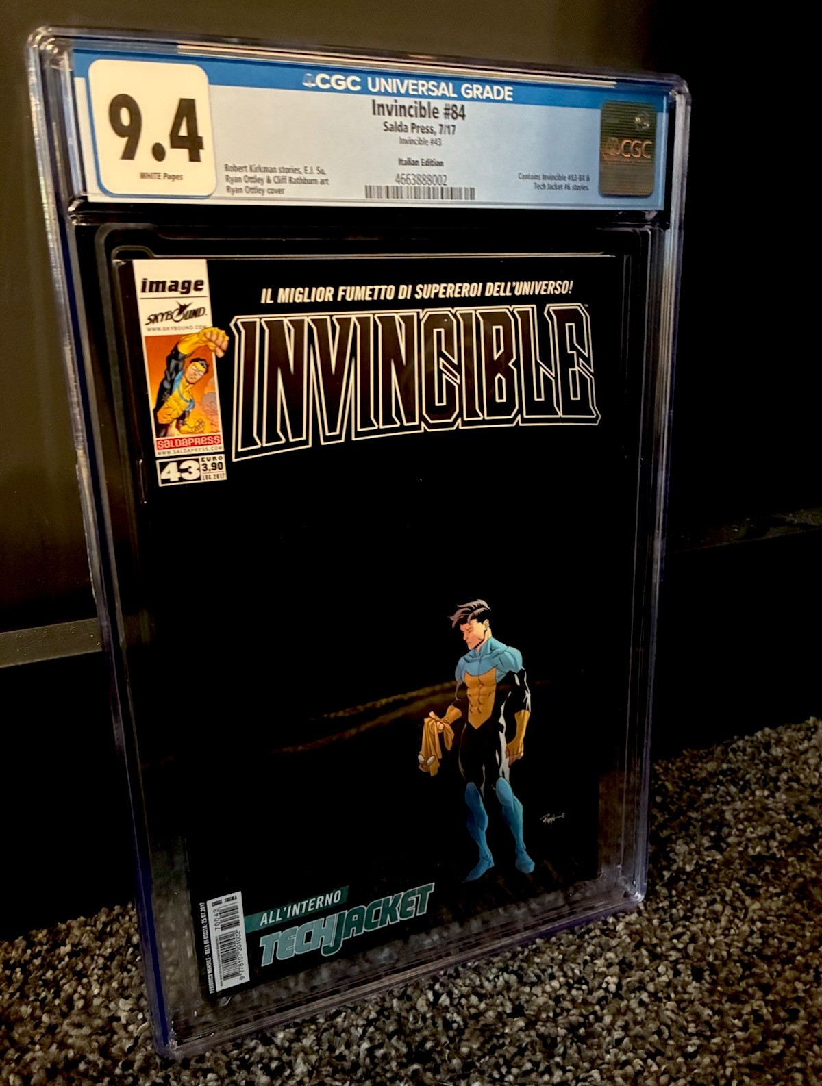 Invincible #84 Salda Press Italian Variant CGC 9.4 2017 Kirkman Invincible #84 Salda Press Italian Variant CGC 9.4 2017 Kirkman