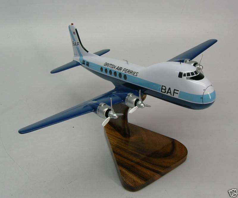 ATL-98 Carvair Aviation Traders BAF Airplane Wood Model  Regular