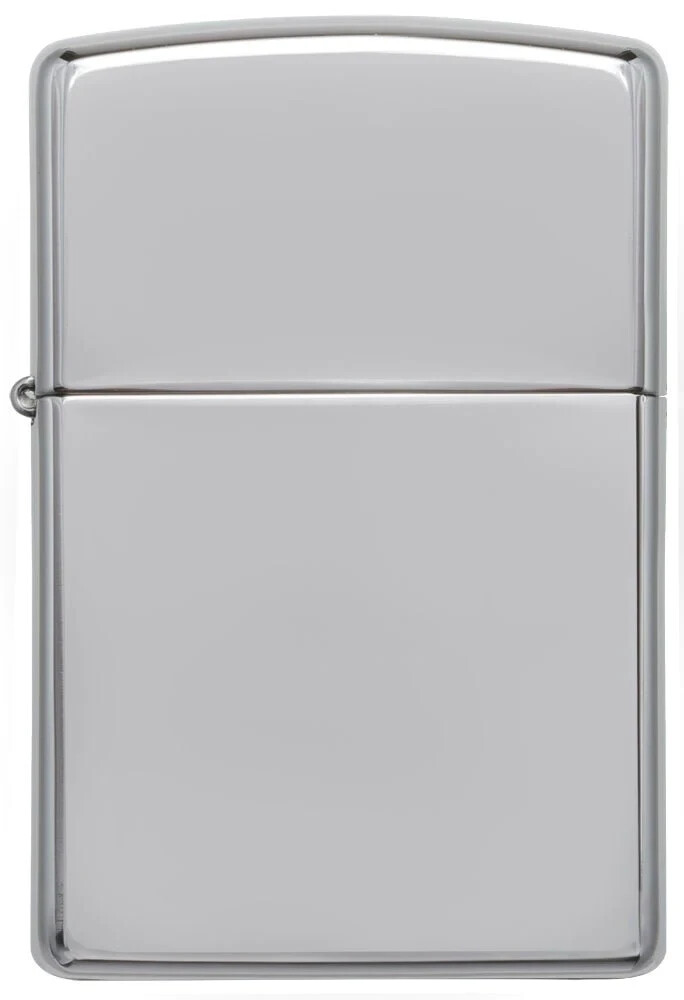 Zippo 205, Classic Satin Chrome Finish Lighter, Full Size