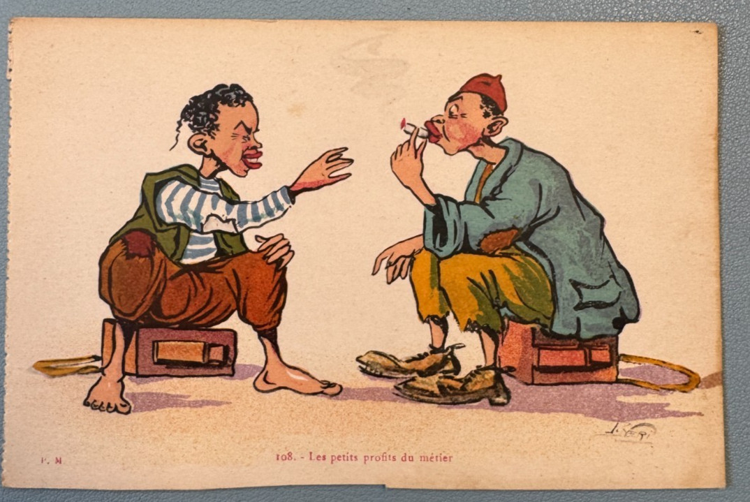 CPA Algeria NERI No. 108 Little Profits of the Trade Humor Untraveled