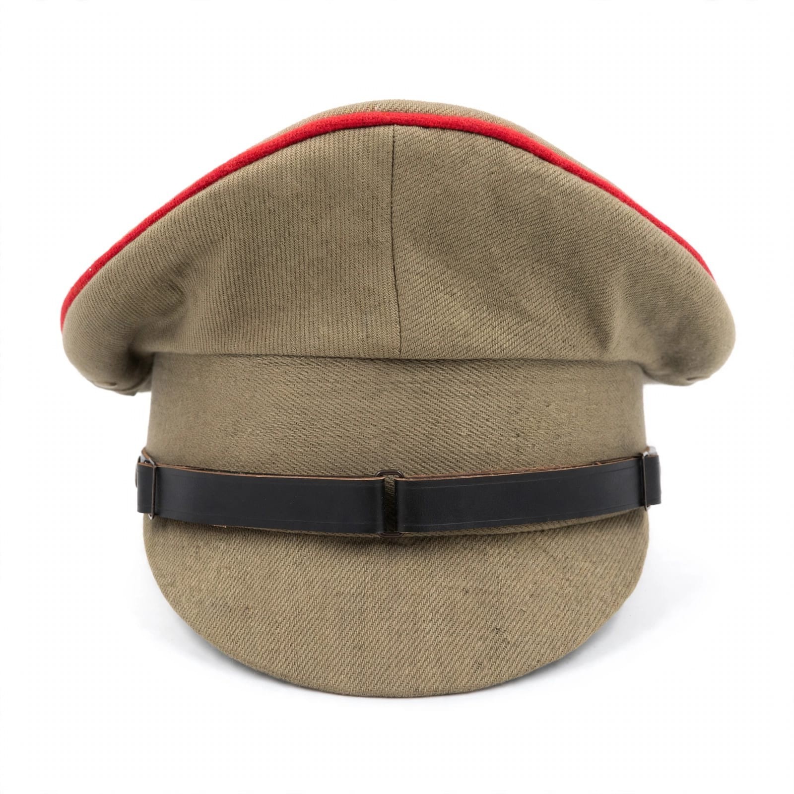WW2 German Military Visor Hat | Premium Historical Reproduction | No Insignias