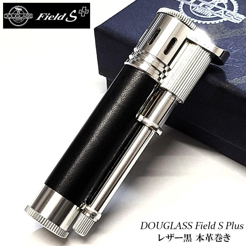 Douglass Field S Plus Oil Lighter Genuine Leather Waterproof Used